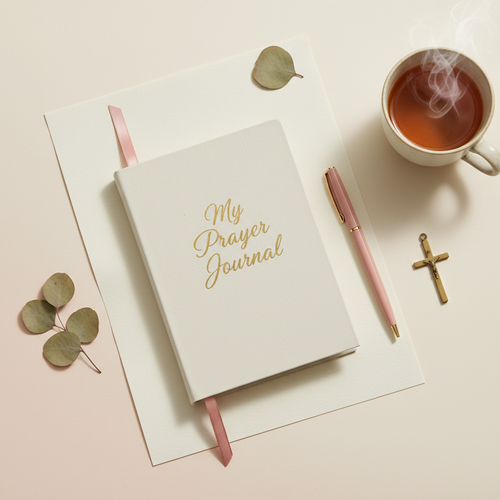 My Prayer Journal printable PDF mockup